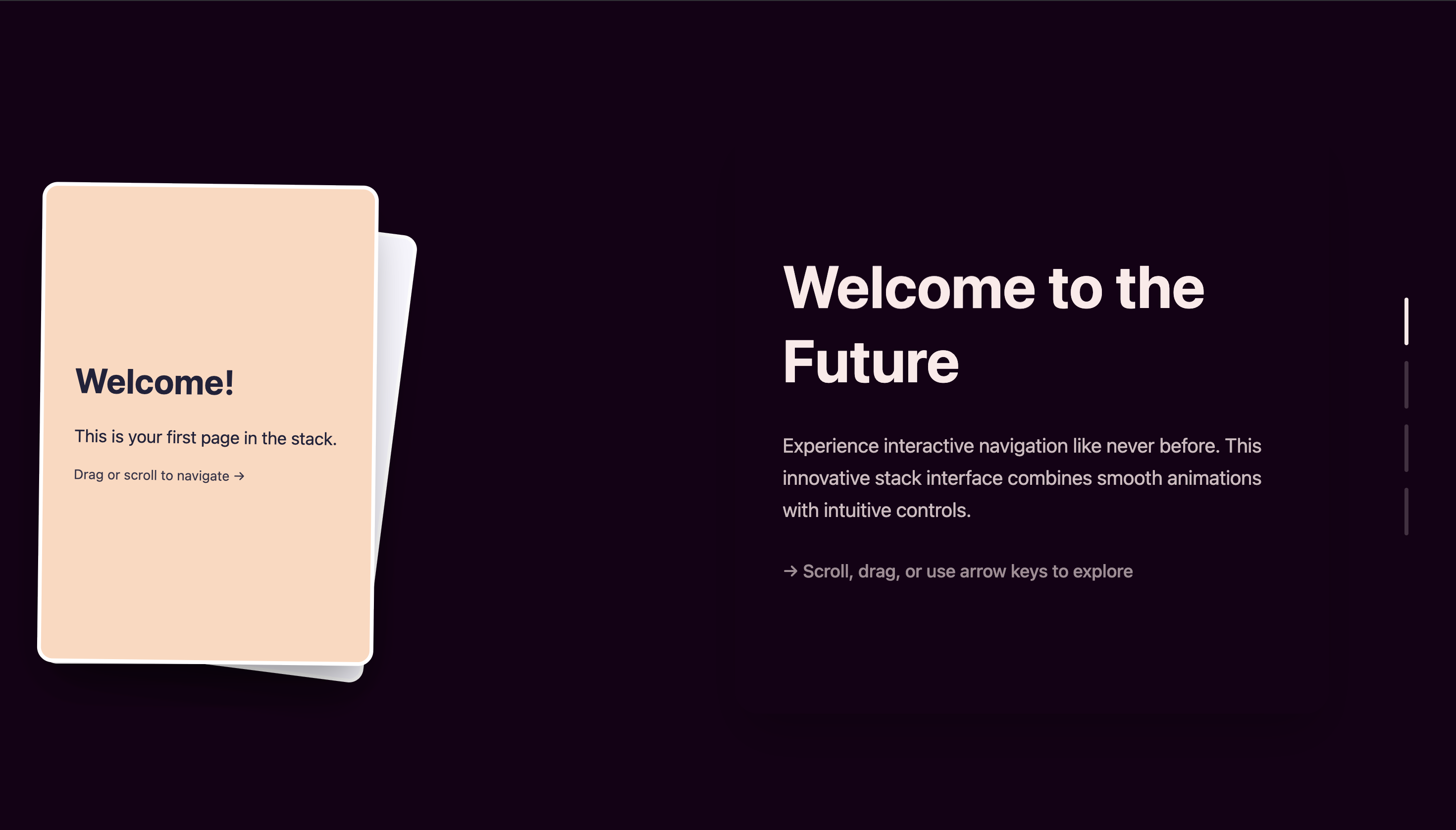 Interactive Stack